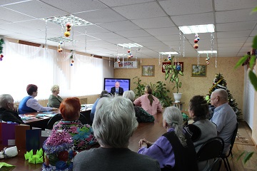 Пресс-конференция Президента собрала у экранов телевизоров всех проживающих и сотрудников Энгельсского дома-интерната